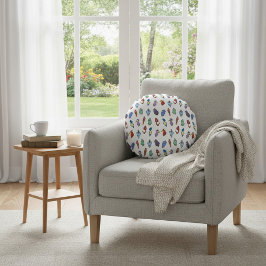 おもしろい及びカラフル装飾品 ラウンドクッション