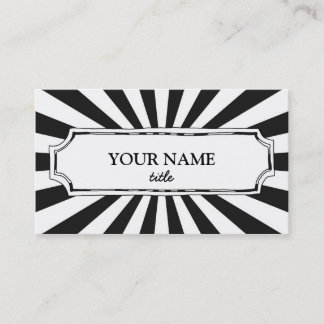 おもしろい及びモダンな名刺 名刺