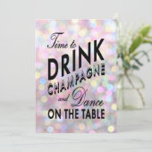 おもしろい及び気のあるそぶりをしたなバチェロレッテ 招待状 (スタンド正面)