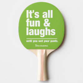 おもしろい及び笑いカスタムな色の卓球ラケット 卓球ラケット