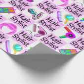 おもしろい及び素晴らしい美容師 ラッピングペーパー (角)