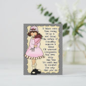 おもしろい友情はがき ポストカード (スタンド正面)