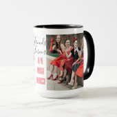 おもしろい友情カスタマイズ写真 マグカップ (正面右)