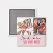 おもしろい友情カスタマイズ写真 マグネット (正面/裏面)