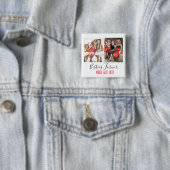 おもしろい友情カスタマイズ写真 缶バッジ (インサイチュ)