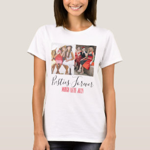おもしろい友情カスタマイズ写真 Tシャツ