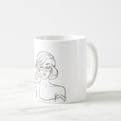 おもしろい友最高の友の悪影響引用文ユーモアのギフト コーヒーマグカップ (正面右)