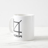 おもしろい収穫マグカップ コーヒーマグカップ (正面左)