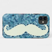 おもしろい口ひげ絵画抽象芸術5 Case-Mate iPhoneケース (裏面(横))