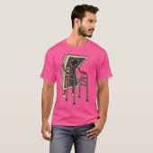 おもしろい古いゲーマー ゲーム レトロ 80年代 90年代 ビデオゲーム おじさん Tシャツ (正面フル)