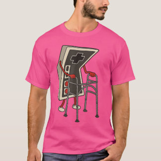 おもしろい古いゲーマー ゲーム レトロ 80年代 90年代 ビデオゲーム おじさん Tシャツ