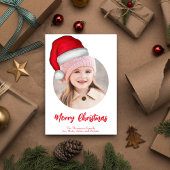 おもしろい可愛いサンおもしろいタお洒落小妖精や小人1枚 シーズンカード