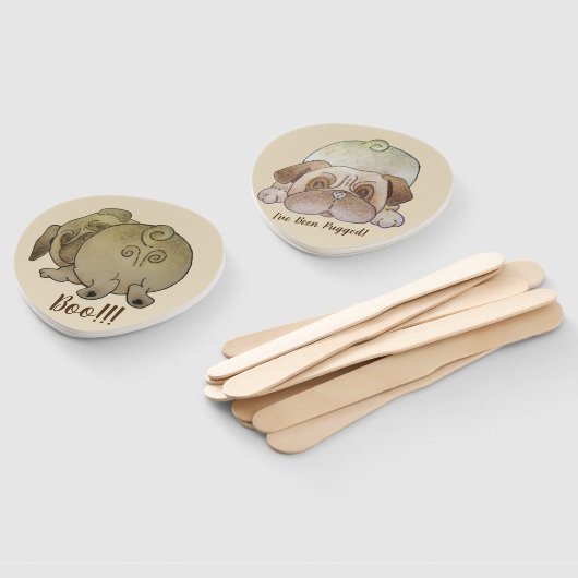 おもしろい可愛いプ遊グのボード写真とおもしろいスローガン ハンドファン (組立なし)