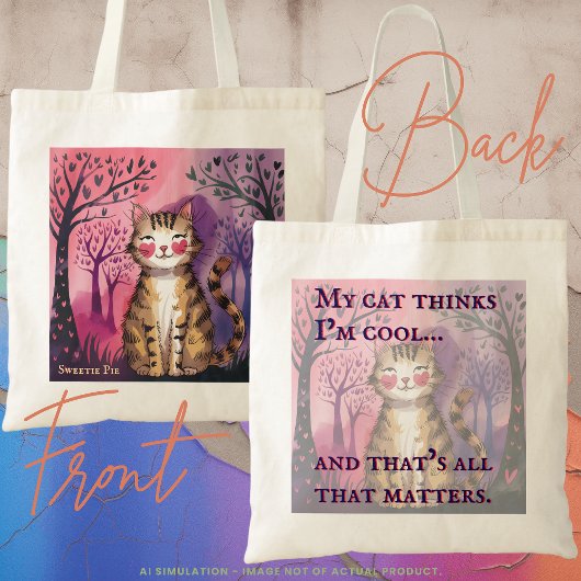 おもしろい可愛いユーモアクール予算 トートバッグ