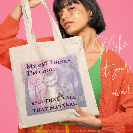 おもしろい可愛いユーモアクール予算 トートバッグ