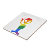 おもしろい同性愛者ゲイ同性愛エイリアンゲイ タイル (側面)