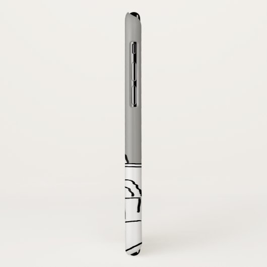 おもしろい名タクシー運転手テーマ Case-Mate iPhoneケース (裏面/左)