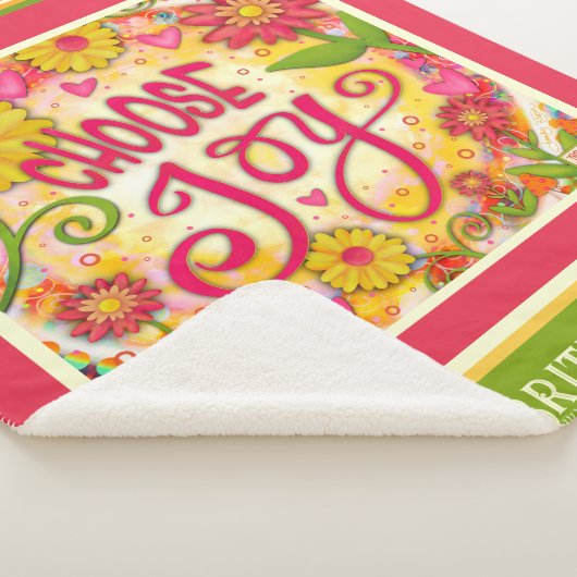 おもしろい名前をカスタムするチョイスJoy Pink Inspirity シェルパブランケット (3/4)