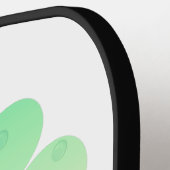 おもしろい名前をカスタムする魚 ピックルボールラケット (左詳細)