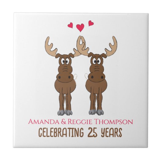 おもしろい周年記念パーティーかわいいお洒落ムース タイル (正面)