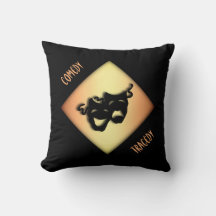 おもしろい喜劇と悲劇の演劇マスク