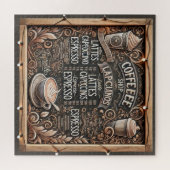 おもしろい喫茶店の愛好家 ジグソーパズル (横)