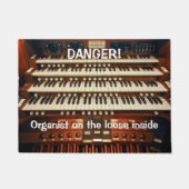 おもしろい器官コンソール玄関マット ドアマット (正面)