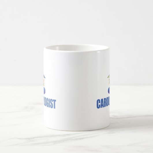 おもしろい回転木馬 コーヒーマグカップ (中央)