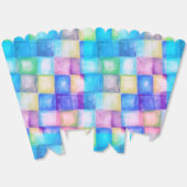 おもしろい図形パターン – 色付き5a フェイバーボックス (見開き)