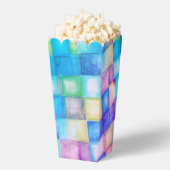 おもしろい図形パターン – 色付き5a フェイバーボックス (はじけた状態)