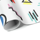 おもしろい図形モダングラフィックアート ラッピングペーパー (ロールコーナー)