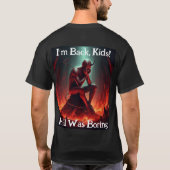 おもしろい地獄は退屈だ Tシャツ (裏面)