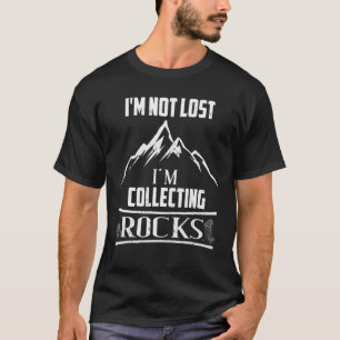 おもしろい地質学者 岩石コレクション ロックハウンド レトロ V Tシャツ