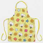 おもしろい型 エプロン (正面)
