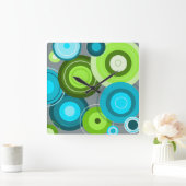 おもしろい壁時計 スクエア壁時計 (ホーム)