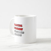 おもしろい外科のシャツと贈り物 コーヒーマグカップ (正面左)