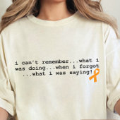 おもしろい多発性硬化症シャツ、皮肉MS。 トライブレンドＴシャツ