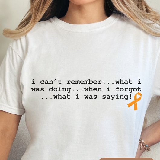 おもしろい多発性硬化症シャツ、皮肉MS。 トライブレンドＴシャツ