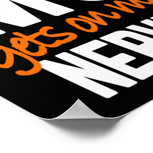 おもしろい多発性硬化症認識度Ms Warrior - Ms G ポスター (角)