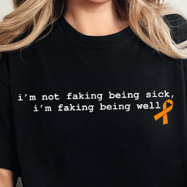 おもしろい多発性硬化症、皮肉MSウォリアー トライブレンドＴシャツ