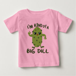 おもしろい大きなディルガール ベビーTシャツ