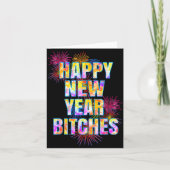 おもしろい大人のギフト おめでとう2020年 新年 エス・ファイアーワークス パーティー カード (正面)