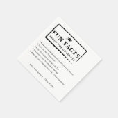 おもしろい大学院の紙ナプキンスについての事実 スタンダードカクテルナプキン (角)