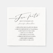 おもしろい大学院パーティー スタンダードカクテルナプキン (正面)