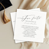 おもしろい大学院パーティー スタンダードカクテルナプキン