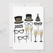 おもしろい大晦日 招待状 (正面)