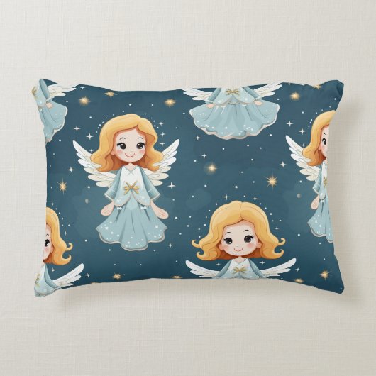 おもしろい天使 アクセントクッション (正面)