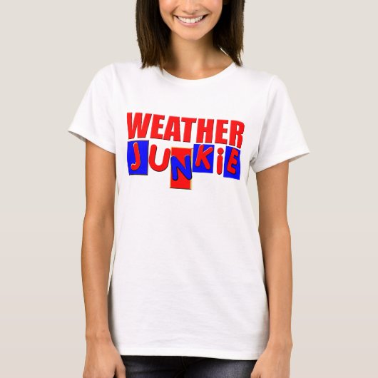 おもしろい天気 Tシャツ (正面)
