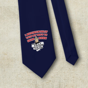 おもしろい夫引用文-祈 For Me ネクタイ