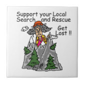 おもしろい失った タイル (正面)